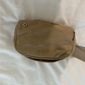 lululemon athletica Tan belt bag